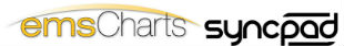 emsCharts Logo emsCharts SyncPad